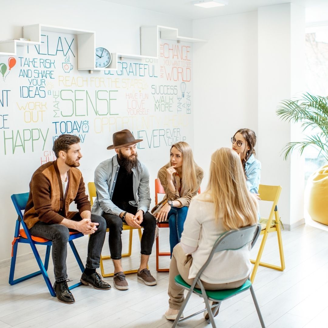 Mental wellness workshop shape